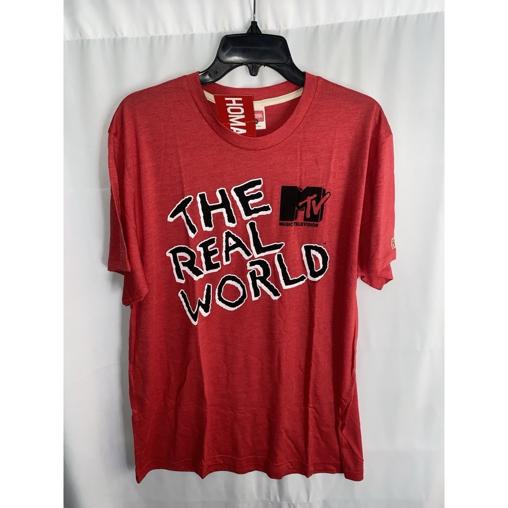 NWT Homage The Real World‎ MTV Show T Shirt XL